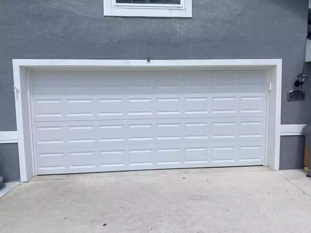 traditional garage door